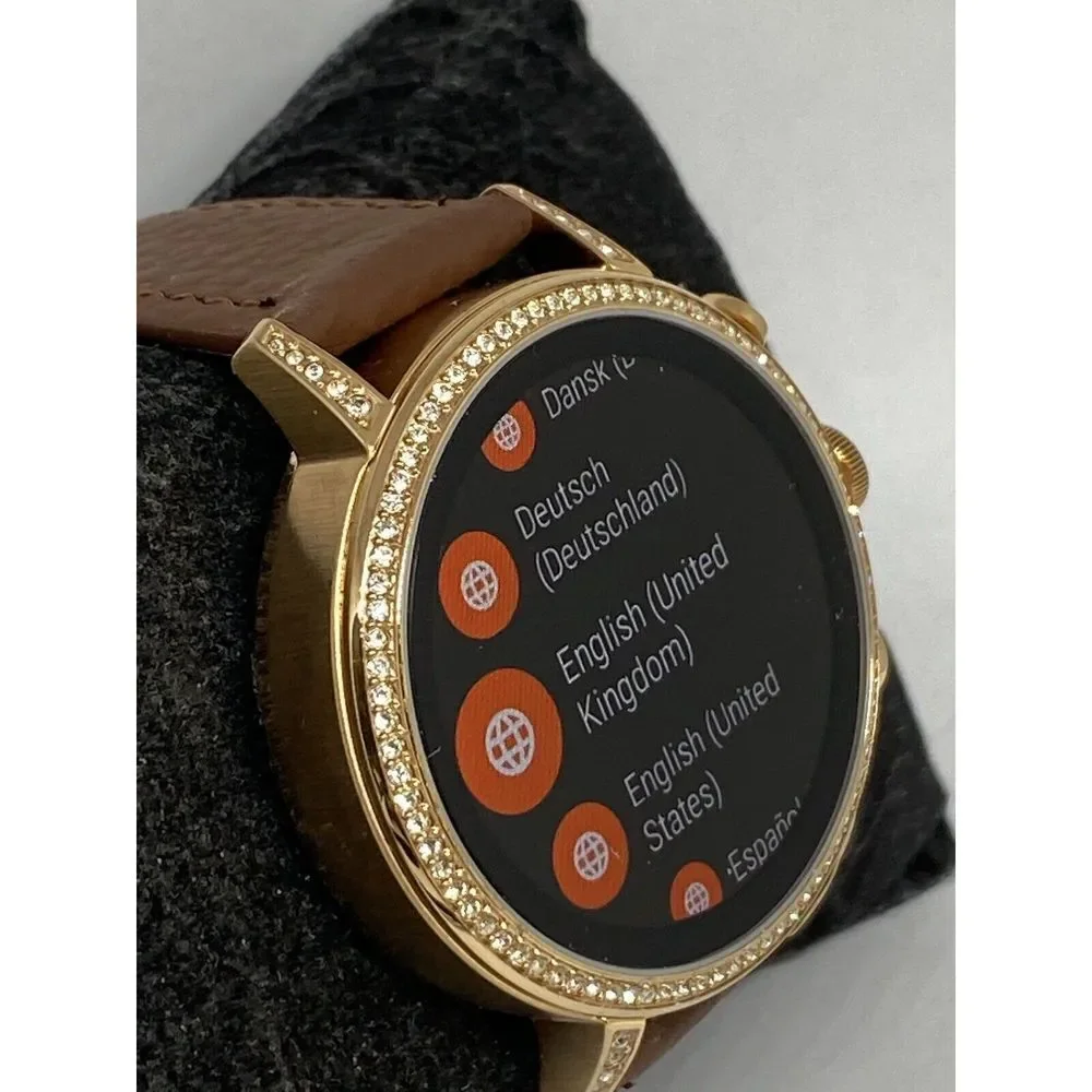 Fossil Gen 4 Authentic Digital Dial Smart Watch Custom Band FTW6015 LT313